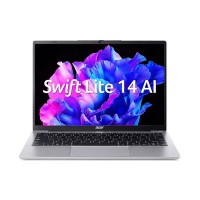  Laptop Acer Swift Lite 14 AI SFL14-51M-56HS (NX.J1HSV.002) (Ultra 5-125U/16GB RAM/512GB SSD/14.0 inch FHD+/Win11/Bạc/vỏ nhôm)
