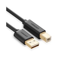 Cáp USB máy in Ugreen 3m đầu mạ vàng (10351)