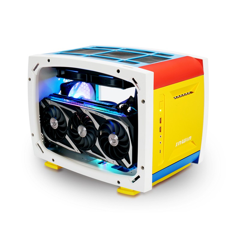 Vỏ Case Inwin Explorer Justice White (Mini Tower/Màu Trắng)