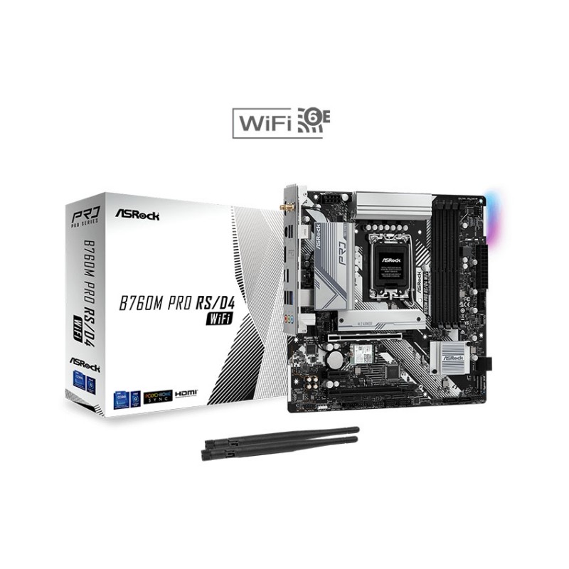 ASROCK B760M Pro RSD4 WiFi