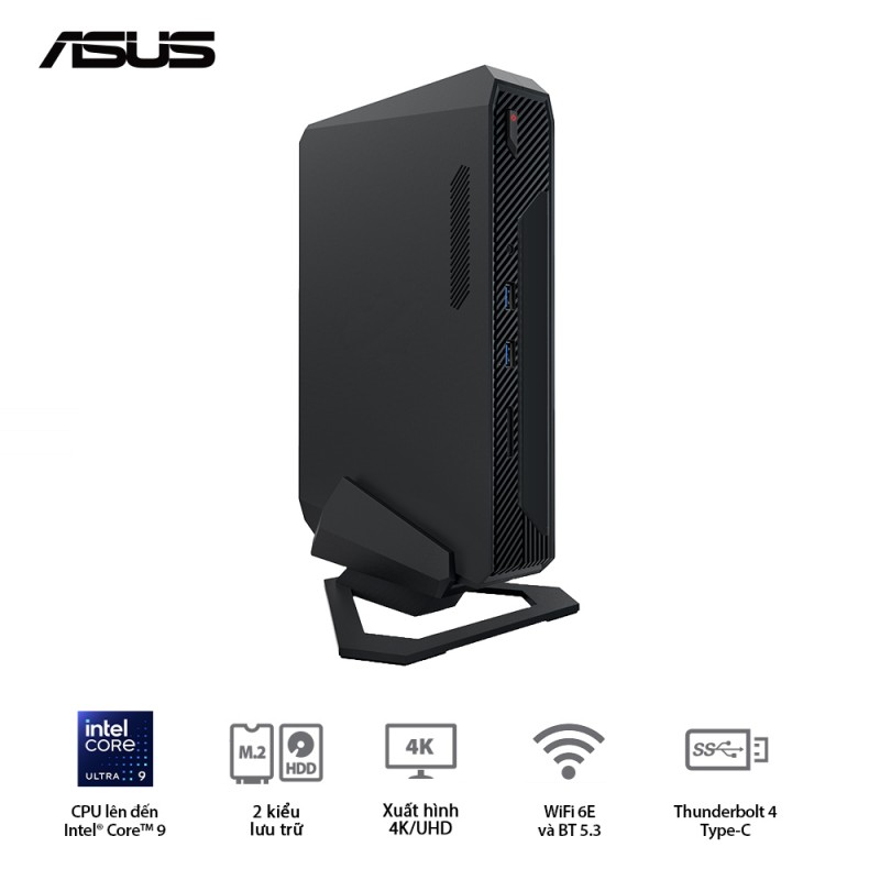 Asus Mini PC ROG NUC RNUC14SRKU910001I (Ultra 9 185H/ RTX 4070 8GB/ 3Y)