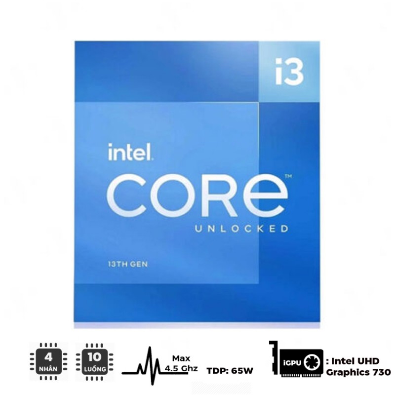 CPU Intel Core i3 13100F