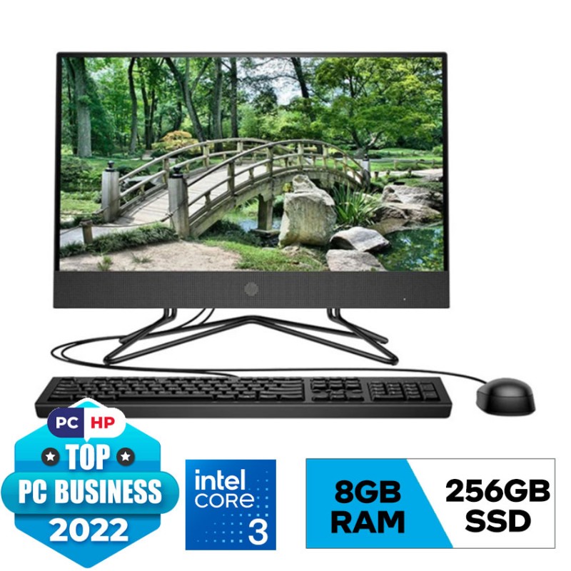 HP Pro 200 G4 AlO 9E570PT (i3 1215U/ Ram 8GB/ SSD 256GB/ 21.5 in/ Windows 11/ 1Y)