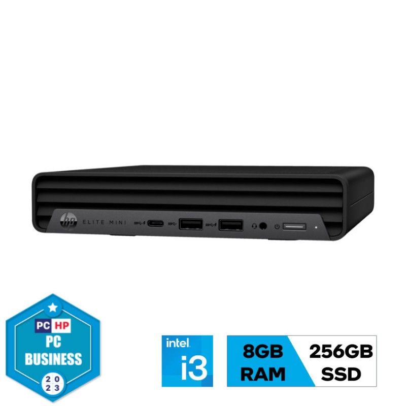 HP Pro Mini 400 G9 9H1U5PT (Intel Core i3 13100T/ 8GB DDR4/ SSD 256GB/ KB+M/ W11H/ 1Y)