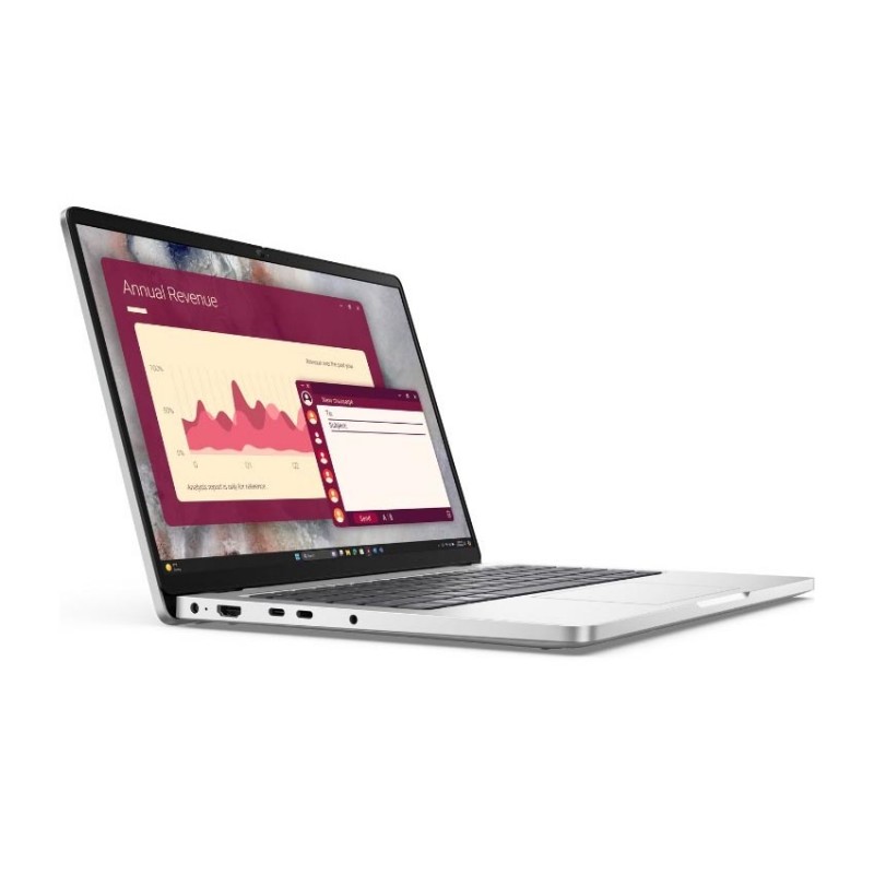 Laptop Dell Pro 14 PC14250 42LTU7PC14250 (Ultra 7 255U/1 x 16GB DDR5/ 512GB SSD/14 inch FHD+/Win 11 Pro/Bạc)