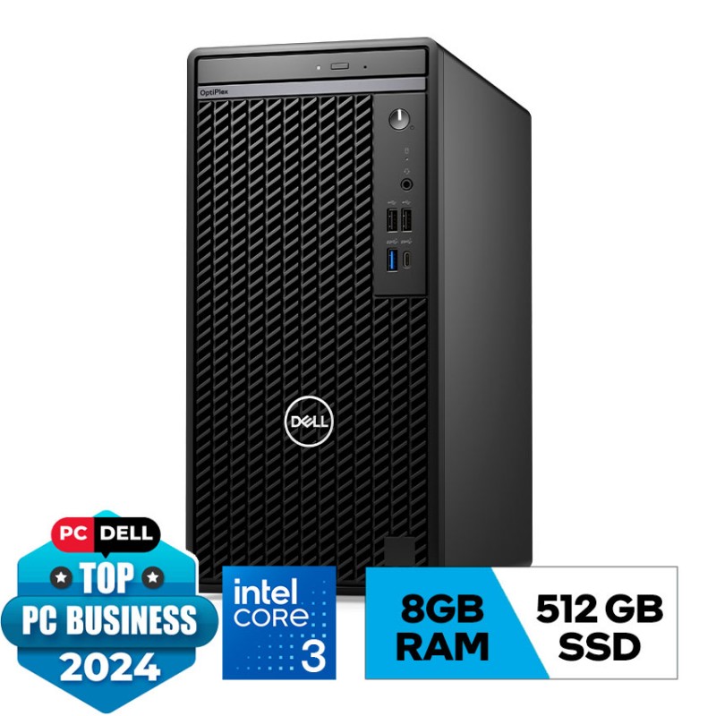 Dell OptiPlex 7020 Tower 42OT702001 (I3 14100/ Ram 8GB/ SSD 512GB/ Windows 11 Home/ 2Y)