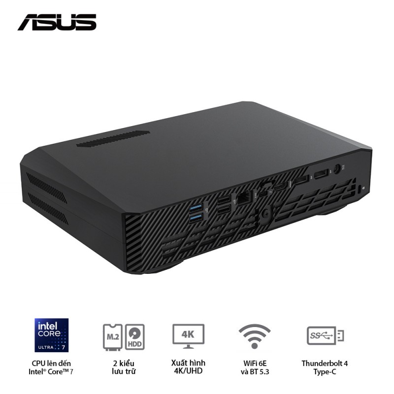 Asus Mini PC ROG NUC RNUC14SRKU710001I (Ultra 7 155H/ RTX 4060 8GB/ 3Y)