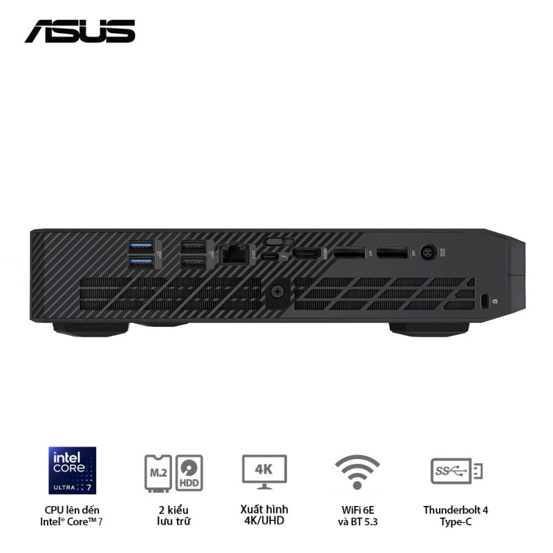 Asus Mini PC ROG NUC RNUC14SRKU710001I (Ultra 7 155H/ RTX 4060 8GB/ 3Y)